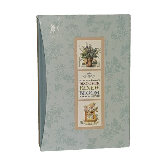 Hallmark Marjolein Bastin 3 JOURNALS Hardcover Discover Renew Bloom No Writing - Picture 3 of 8